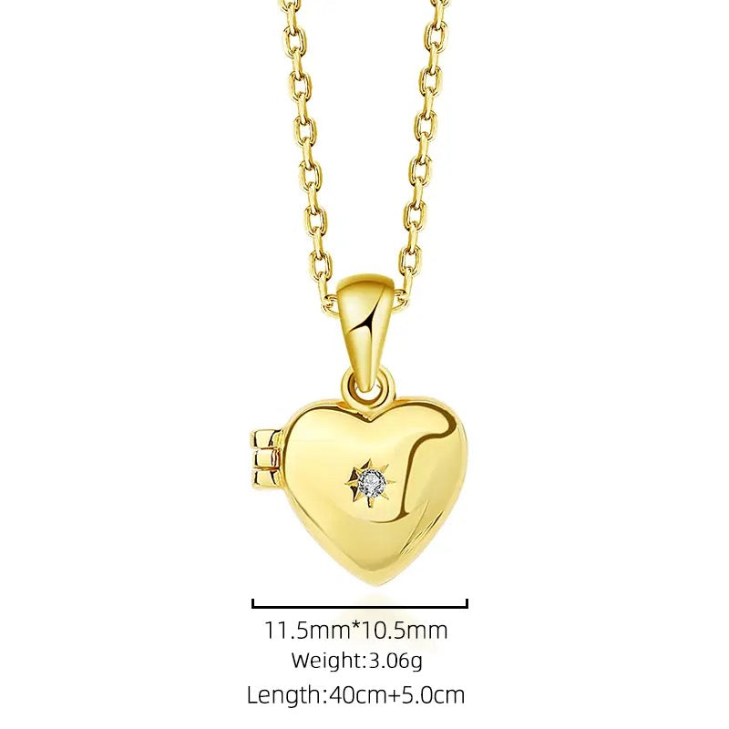 Alure Heart Locket Pendant