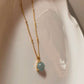 Rhea Natural Aquamarine Necklace