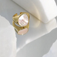 Vintage Mother of Pearl Chunky Ring